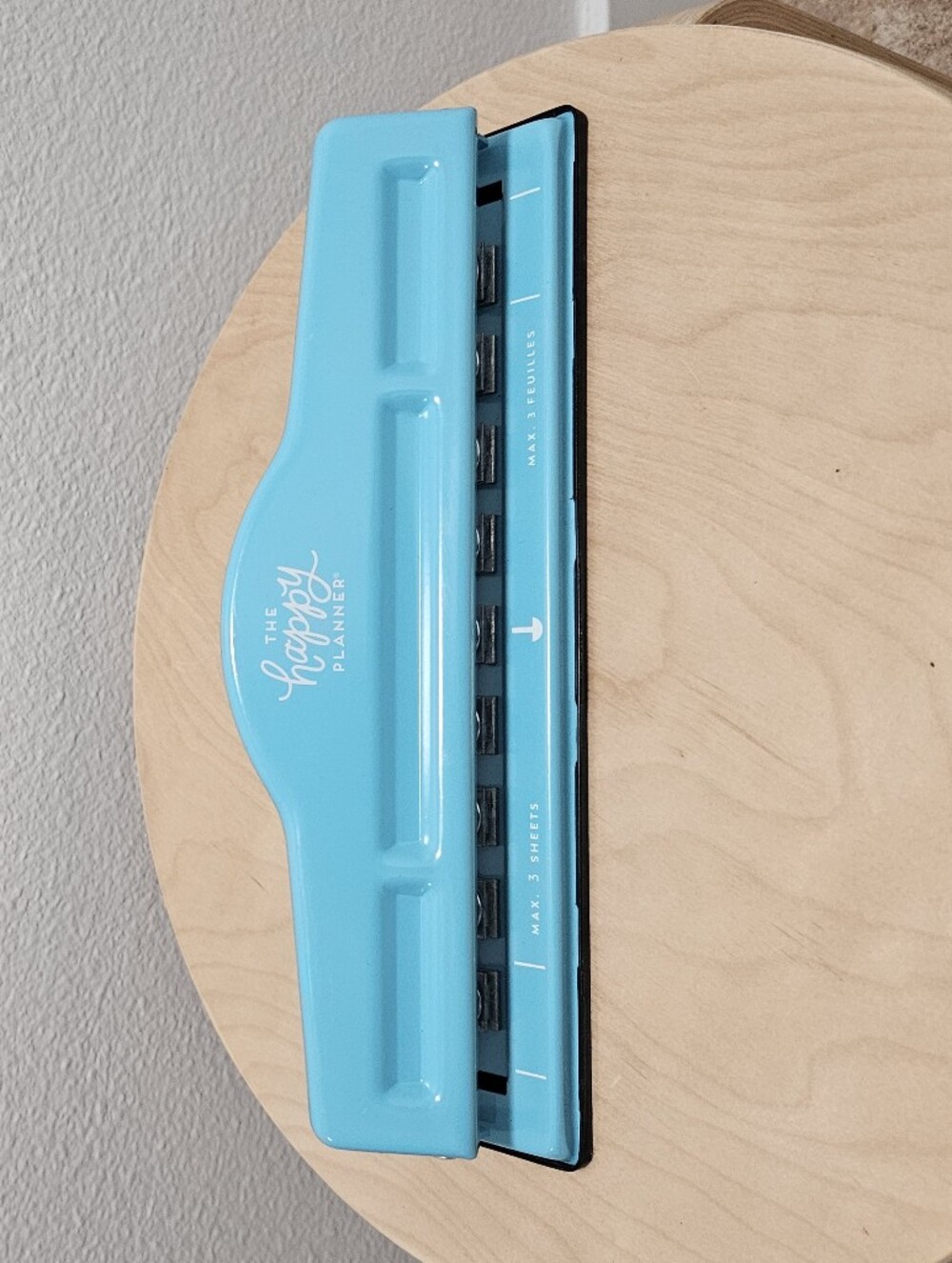 The Happy Planner Aqua 9-Hole Punch
